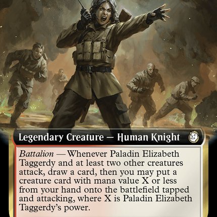Paladin Elizabeth Taggerdy (Extended Art) (Surge Foil) [Fallout]