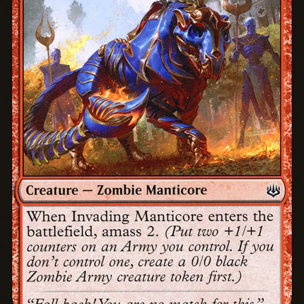 Invading Manticore [War of the Spark]