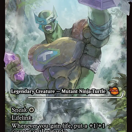 Leonardo, Cutting Edge (Showcase) [Teenage Mutant Ninja Turtles]