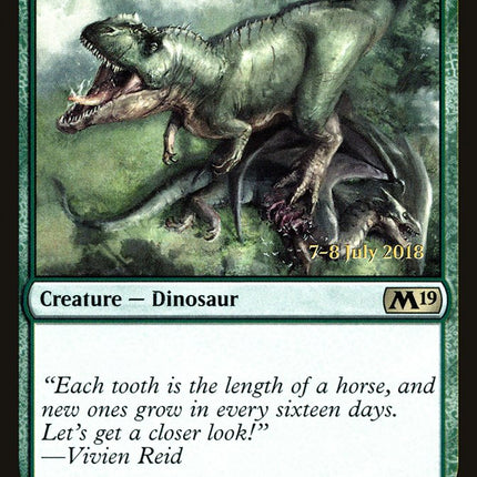 Gigantosaurus [Core Set 2019 Prerelease Promos]