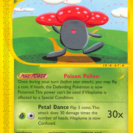 Vileplume (69/165) [Expedition: Base Set]