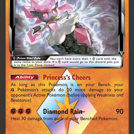 Diancie (74/131) (Prism Star) [Sun & Moon: Forbidden Light]