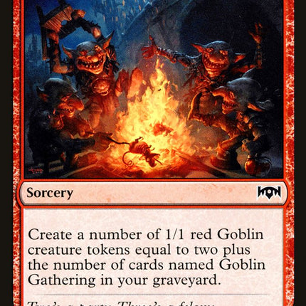 Goblin Gathering [Ravnica Allegiance]