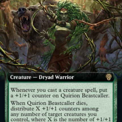 Quirion Beastcaller (Extended Art) [Dominaria United]