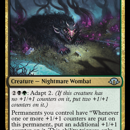 Cursed Wombat [Modern Horizons 3]