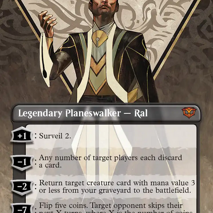 Ral Zarek, Guest Lecturer (Borderless) [Secrets of Strixhaven]