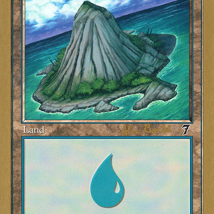 Island (ab335a) (Alex Borteh) [World Championship Decks 2001]