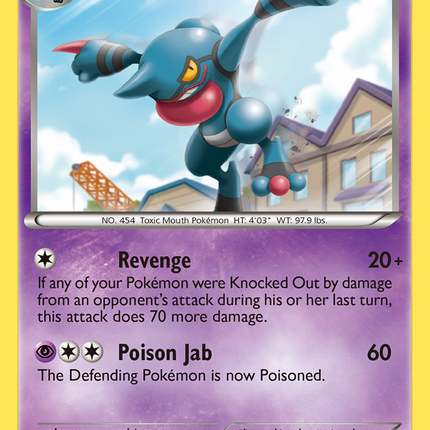 Toxicroak (66/149) [Black & White: Boundaries Crossed]