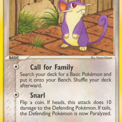 Rattata (72/109) [EX: Team Rocket Returns]