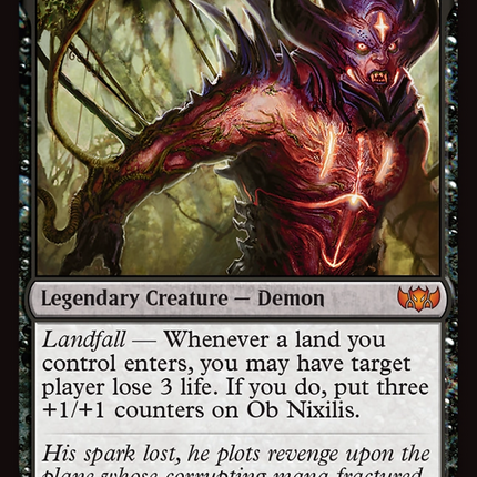Ob Nixilis, the Fallen [Tarkir: Dragonstorm Commander]