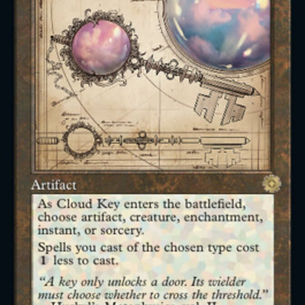 Cloud Key (Retro Schematic) [The Brothers' War Retro Artifacts]
