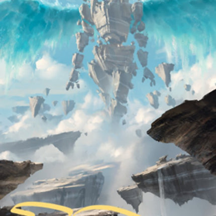 Celestial Colonnade Art Card (Gold-Stamped Signature) [Zendikar Rising Art Series]