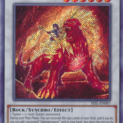 Adamancipator Risen - Leonite [SESL-EN007] Secret Rare
