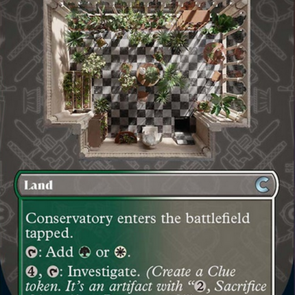 Conservatory (Borderless) [Ravnica: Clue Edition]
