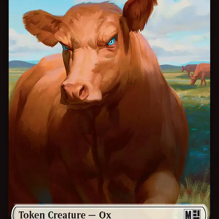Ox (023) // Construct (030) Double-Sided Token (Surge Foil) [Marvel Super Heroes Commander Tokens]