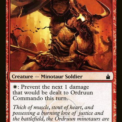 Ordruun Commando [Ravnica: City of Guilds]