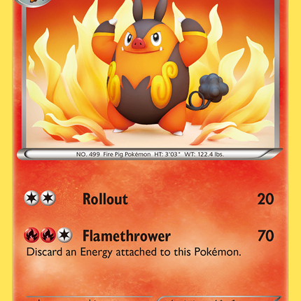 Pignite (18/114) [Black & White: Base Set]