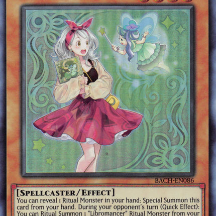 Libromancer Magigirl [BACH-EN086] Super Rare