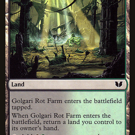 Golgari Rot Farm [Commander 2015]