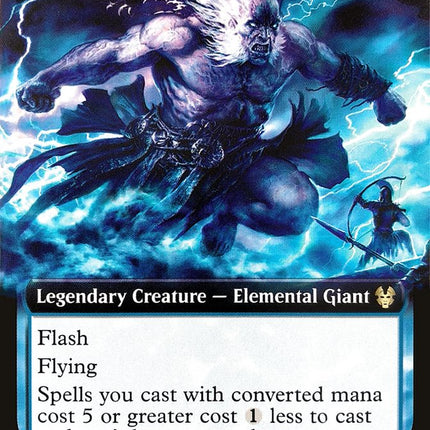 Thryx, the Sudden Storm (Extended Art) [Theros Beyond Death]