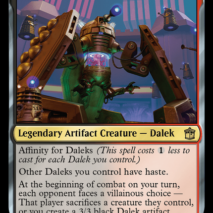 The Dalek Emperor (Extended Art) [Doctor Who]