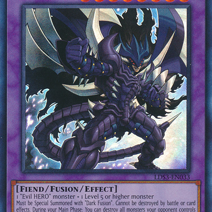 Evil HERO Malicious Bane [LDS3-EN033] Ultra Rare