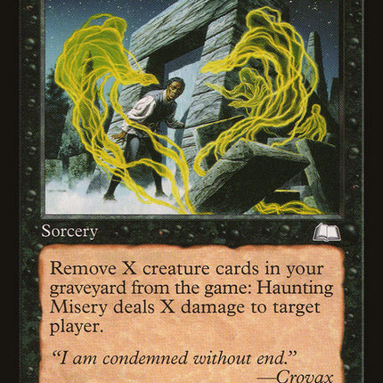 Haunting Misery [Weatherlight]