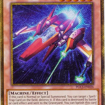 Kozmo Sliprider [PGL3-EN026] Gold Secret Rare