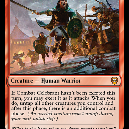 Combat Celebrant [The Lord of the Rings: Tales of Middle-Earth Commander]