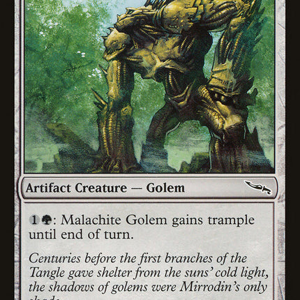Malachite Golem [Mirrodin]