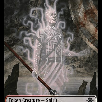 Fungus Dinosaur // Spirit Double-Sided Token [The Lost Caverns of Ixalan Tokens]