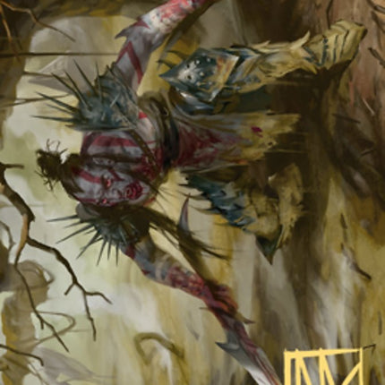 Highborn Vampire Art Card (Gold-Stamped Signature) [Zendikar Rising Art Series]