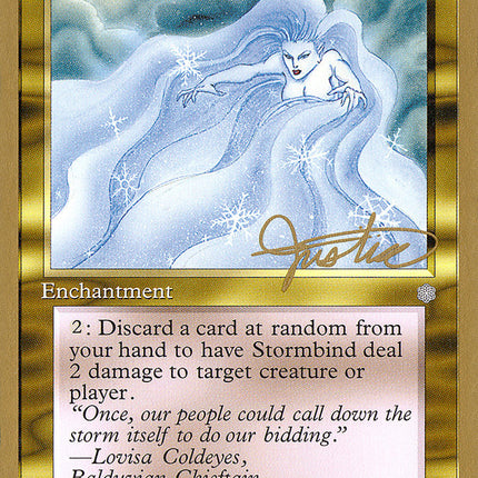 Stormbind (Mark Justice) [Pro Tour Collector Set]