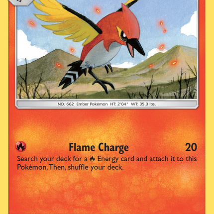 Fletchinder (31/236) [Sun & Moon: Unified Minds]