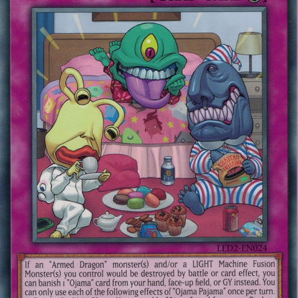Ojama Pajama [LED2-EN024] Rare
