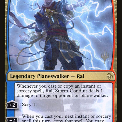 Ral, Storm Conduit (Promo Pack) [War of the Spark Promos]