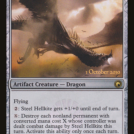 Steel Hellkite [Scars of Mirrodin Prerelease Promos]