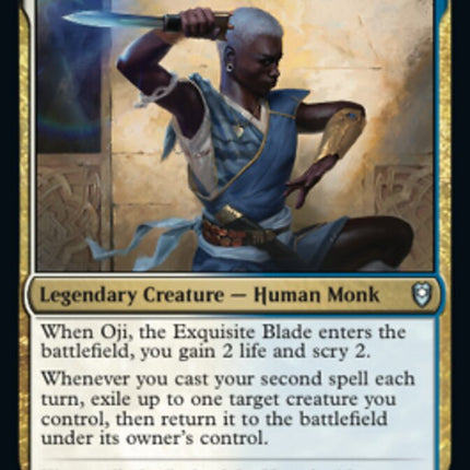 Oji, the Exquisite Blade [Commander Legends: Battle for Baldur's Gate]