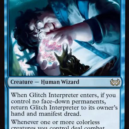 Glitch Interpreter (Extended Art) [Duskmourn: House of Horror Commander]