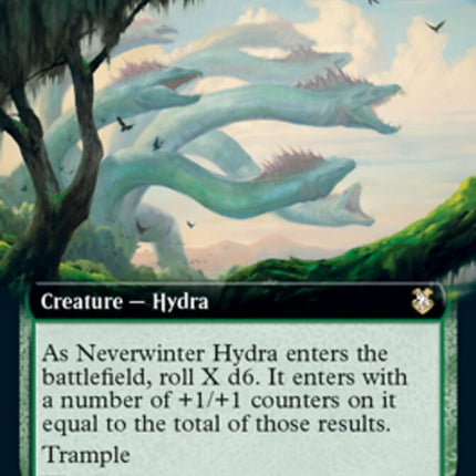 Neverwinter Hydra (Extended Art) [Dungeons & Dragons: Adventures in the Forgotten Realms Commander]