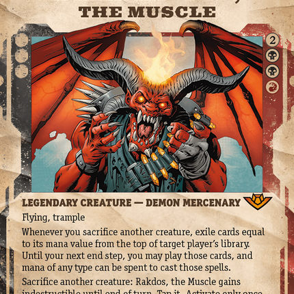 Rakdos, the Muscle (Showcase) [Outlaws of Thunder Junction]