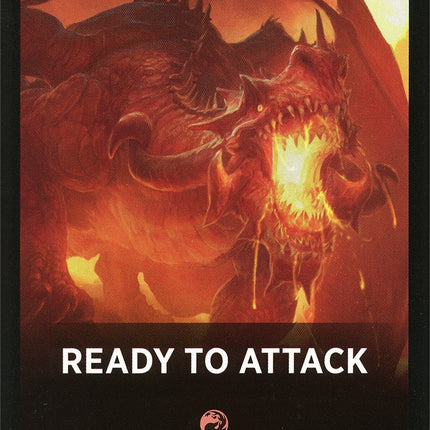 Ready to Attack Theme Card [Dominaria United Tokens]
