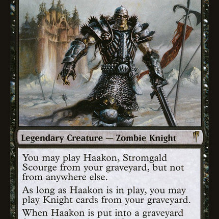 Haakon, Stromgald Scourge [Coldsnap]