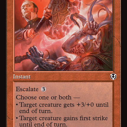 Borrowed Hostility (Retro Frame) [Innistrad Remastered]