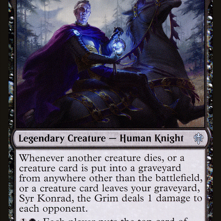 Syr Konrad, the Grim [The List]