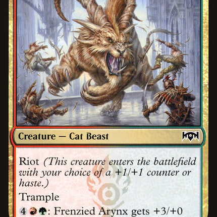 Frenzied Arynx [Ravnica Allegiance]