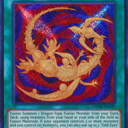 Odd-Eyes Fusion [MP16-EN149] Secret Rare