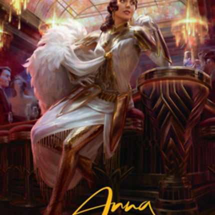 Elspeth Resplendent 1 Art Card (Gold-Stamped Signature) [Streets of New Capenna Art Series]