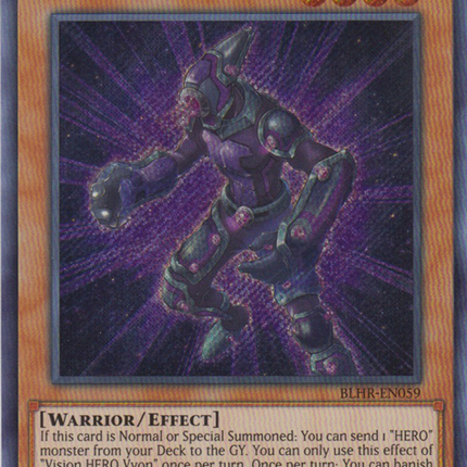 Vision Hero Vyon [BLHR-EN059] Secret Rare