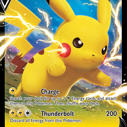Pikachu V (SWSH061) (Jumbo Card) [Sword & Shield: Black Star Promos]